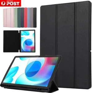 For Samsung Galaxy Tab A8 10.5" X200 Smart Leather Case Flip Cover With Pen Slot - Picture 1 of 56