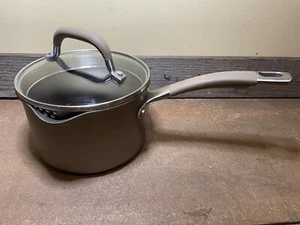 Circulon Premier Professional Bronze 2 Qt Sauce Pot Hard Anodized W/ Lid - Picture 1 of 4