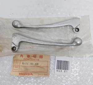 Genuine Honda CB100 S90 CL100 S65 CT90 CL125 CB125 Brake & Clutch Lever Set - Picture 1 of 3