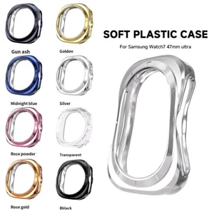 Funda protectora TPU a prueba de golpes con marco de PC para Galaxy Watch Ultra - Imagen 1 de 16