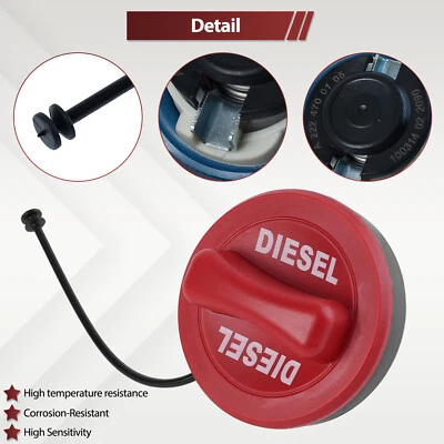 Tankverschluss Tankdeckel Für Mercedes W211 E klasse mit befestigung A2224700105 - Bild 1 von 4