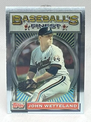 John Wetteland 1993 Topps Finest #129 - Image 1 of 2