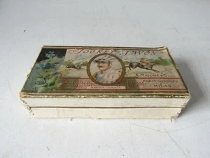 SCATOLA SAPONE IN CARTONE JOCKEY SAVON PARIS PRIMI 900 DA COLLEZIONE - Picture 1 of 9