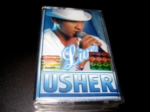 Usher – Live MADE IN BULGARIA cassette Bulgarian Edition 1998 New Sealed Rare - Picture 1 of 7