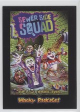 2018 Wacky Packages Go to the Movies Action Film Stickers Sewer Side Squad 2u6