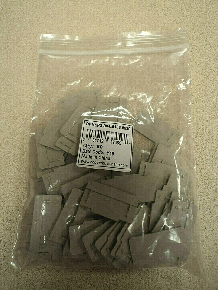 Bussmann Eaton DKNSPS-004 /B106-5090 Partition Plate for Term Blocks (PK of 50) - Image 1 of 1