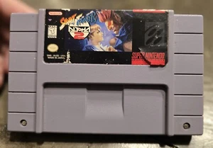 Street Fighter Alpha 2 Super Nintendo SNES Cartridge Tested Authentic - Picture 1 of 5