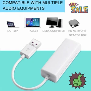 USB Lan Ethernet-Netzwerk Adapterkarte USB -Stecker RJ45-Buchse auf A4E0 - Picture 1 of 10