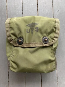 US Military Medical Instrument Supply Case Empty FIRST AID KIT OD No Belt Hooks - Picture 1 of 7