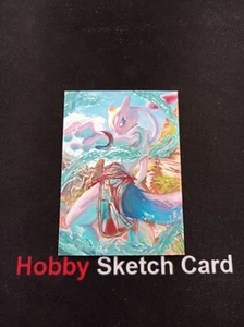 Dongman  Studio Pokémon  Mewtwo Sketch Card by soos 1/1 - Picture 1 of 2