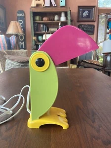 Vintage Modern 1999 Dayton Hudson Toucan Desk Lamp Light, Nice! - Picture 1 of 11