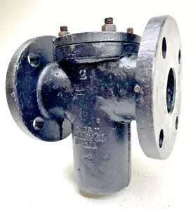 C.M. BAILEY Basket Strainer 2" Class 125 Flanged End 200 Psi WOG Cast Iron - Picture 1 of 13