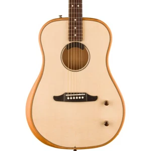 Used Fender Highway Series Dreadnought Acoustic Electric - Natural - Picture 1 of 3