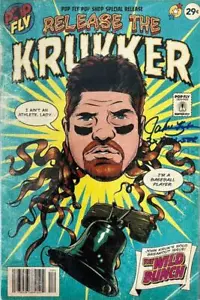John Kruk "Release the Krukker" - Pop Fly Pop Shop Daniel Jacob Horine Comic Bo - Picture 1 of 2