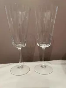 Lenox Kate Spade Larabee Dot Crystal Iced Beverage Set Of 2 New No Box - Picture 1 of 10