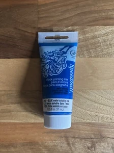 Speedball Blockdruckfarbe blau 37ml wasserlöslich Neu - Bild 1 von 3