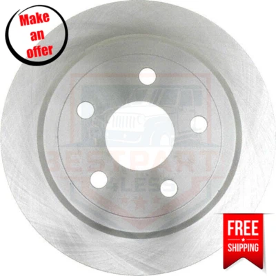 Disco de freno trasero izquierdo derecho Raybestos 780519R para Jeep Wrangler 2007-2017 Foto 1 de 4