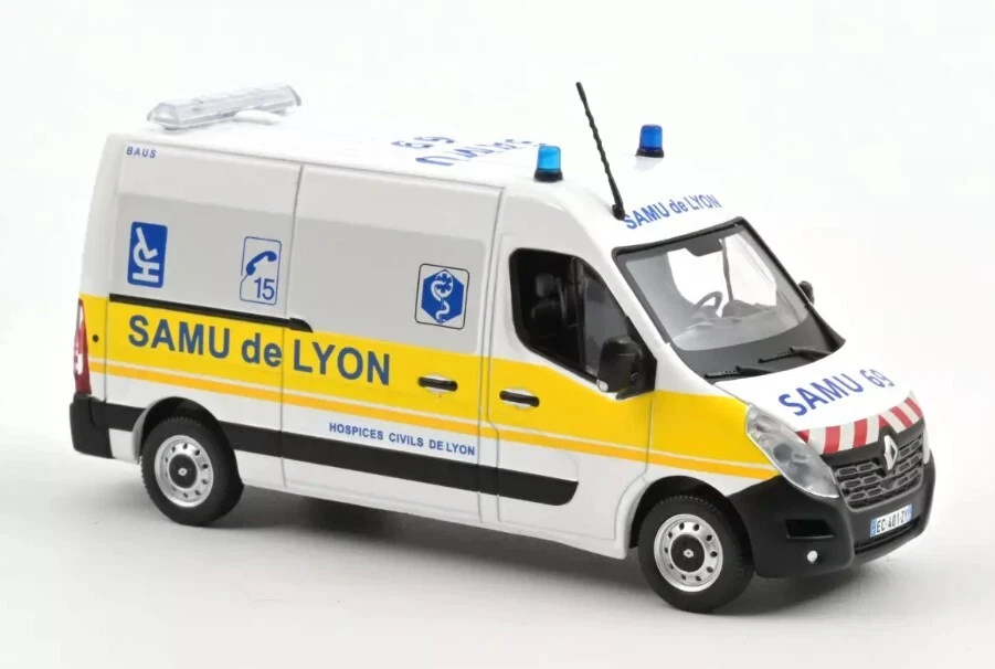 NOREV - RENAULT Master 2014 SAMU de Lyon - 1/43 - NOREV518790 - Image 1 of 1