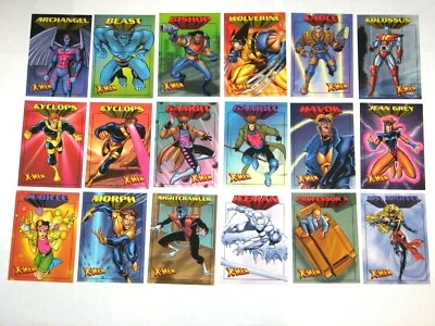 1997 FLEER SKYBOX X-MEN .99 BASE 50 CARD SET WOLVERINE '97 DARK PHOENIX CABLE - Image 1 of 4