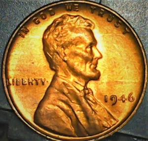 Lincoln Cent 1946, RD - Imagen 1 de 8