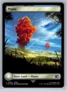 Plains Land 294 Foil Final Fantasy Magic the Gathering MTG - Picture 1 of 2