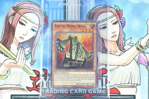 Yugioh Koa'ki Meiru Wall SESL-EN050 1st Edition Super Rare - Imagen 1 de 2