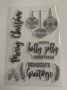 KAISERCRAFT "MINT WISHES" CHRISTMAS, ORNAMENTS, HOLLY, SENTIMENTS - NEW! - Picture 1 of 1