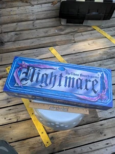 NIGHTMARE The Video Board Game - 1991 Vintage VHS Horror Game - COMPLETE CIB VGC - Bild 1 von 11