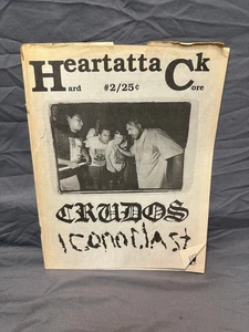 Heatrattack Fanzine #2 1994 Hardcore Punk Los Crudos Iconoclast Ebullition recs - Bild 1 von 4