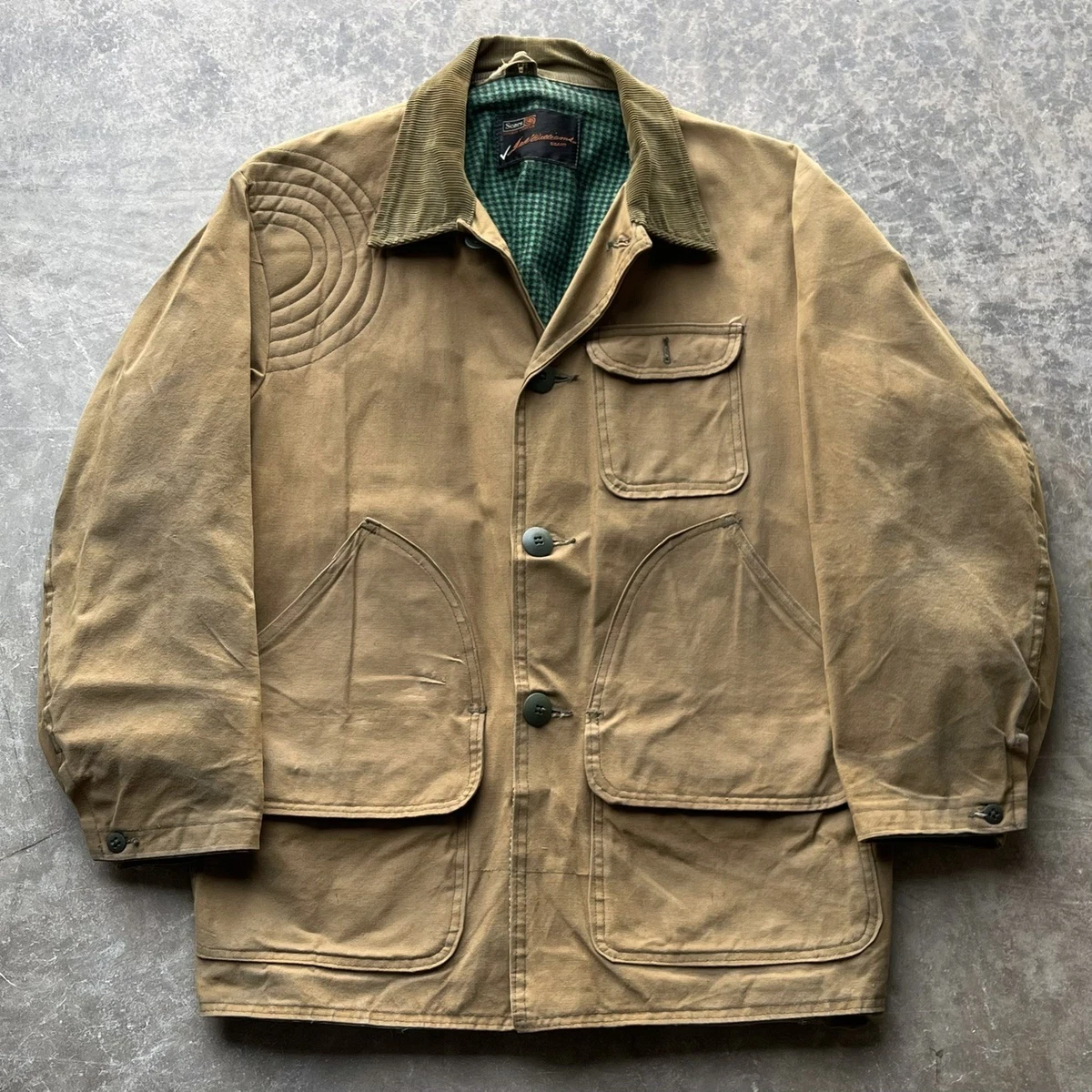 ジャケット・アウター 50-60s vintage corduroy jacket Vintage 50s 60s Small Grand Island New York Maple Corduroy Varsity