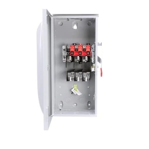 New Siemens GF323NR 100 Amp 3 Pole 240V 4 Wire Fused Outdoor GDSS Safety Switch - Picture 1 of 6