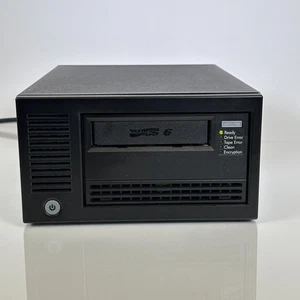 HP LTO-6 Ultrium 6650 SAS External Tape Drive EH964A 684884-001 - Picture 1 of 9