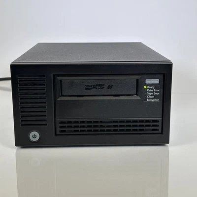 HP LTO-6 Ultrium 6650 SAS External Tape Drive EH964A 684884-001 - Image 1 of 4