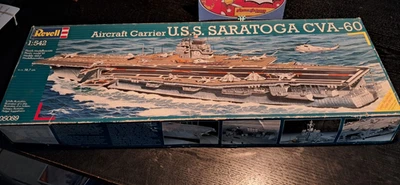 Vintage Bausatz Revell 05089 U.S.S. Saratoga 1:542 OVP - Bild 1 von 4