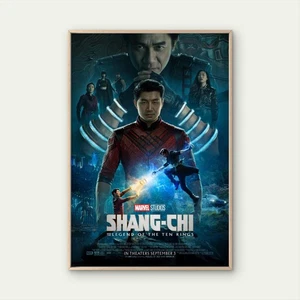 Shang-Chi LAMINATED PREMIUM MOVIE POSTER FILM PRINT HIGH QUALITY - Foto 1 di 4