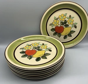 7 - Piatti vintage stile Montgomery Ward casa design mela foglia di limone - Foto 1 di 4