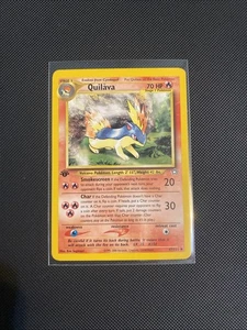 Pokemon Cards: Neo Genesis 1st Edition Uncommon: Quilava 47/111 - Picture 1 of 2