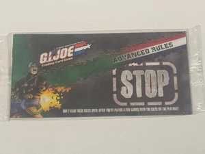 G.I. Joe - Advanced Rulebook - Sealed - GI Joe Promo & Misc. Items - G.I. - Imagen 1 de 6
