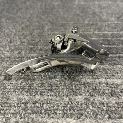 Vintage Shimano Alivio FD-MC12 Front Derailleur Triple Bottom Pull 28.6mm Clamp - Image 1 of 4