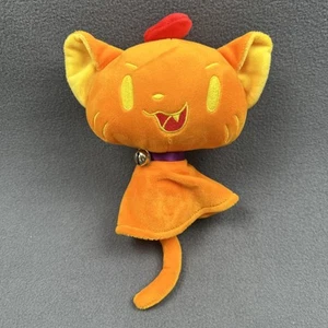 Kumoricon orangefarbenes Plüschtier 7 Zoll groß - Bild 1 von 10