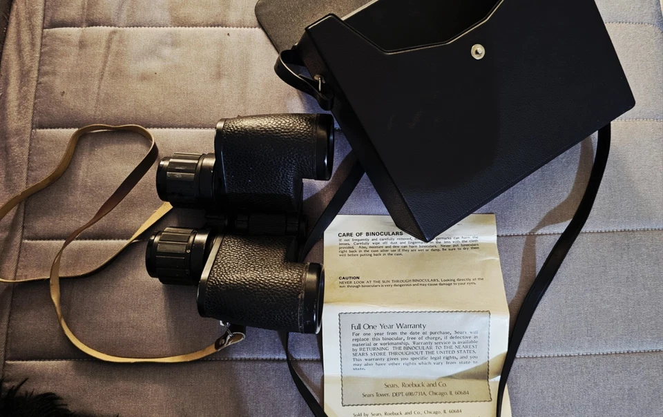 Swift Neptune Mark 2 5x10x Coated Binoculars with Case And Documentation - Image 1 of 4