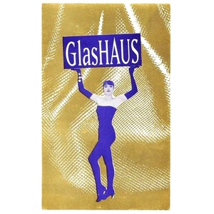 GlasHAUS NYE Rave Flyer 1993 SF Galleria DJ EFX Fashion Fire Show - Picture 1 of 3