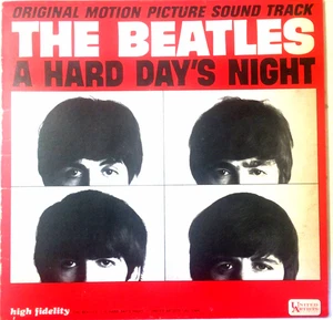 BEATLES - A Hard Days Night - LP 1964 UAL 3366 1st US  MISPRINT I Cry Instead - Imagen 1 de 9
