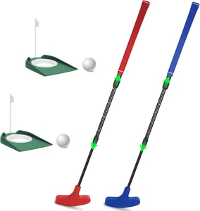 Golf Putter 2 Pack Putters Men Women Two-Way Mini Right Left Handed Golfers Club - Picture 1 of 7