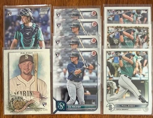 Cal Raleigh RC LOT (d) Topps Chrome Stadium Club Allen & Ginter Holiday Bowman - Bild 1 von 1