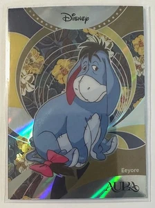 DISNEY : KAKAWOW AURA EEYORE FROM WINNIE THE POOH FLOWERS TRADING CARD /345 - Picture 1 of 2
