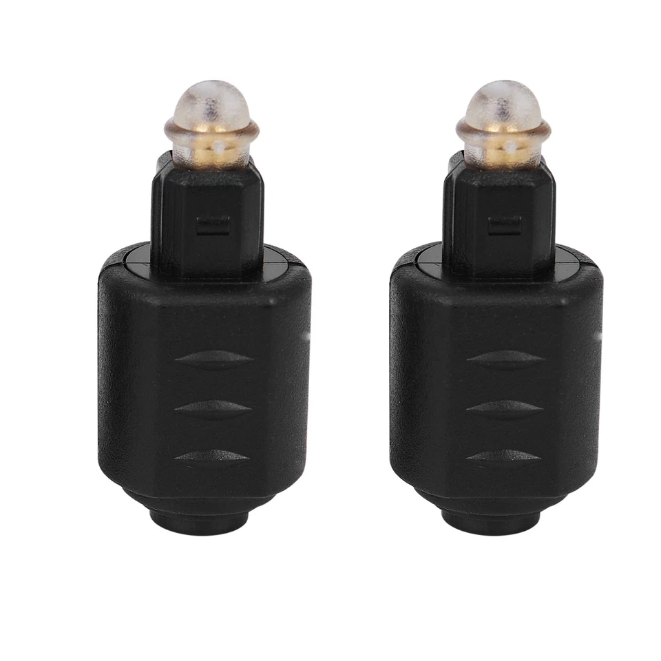 2 Packs Optical 3.5mm Female  Jack Plug To Digital Toslink  Adapter Z3D4 - Image 1 of 4