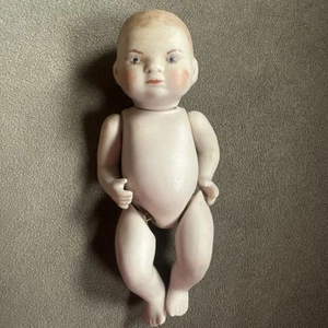 Bambola Grace S. Putnam Germany tutta bisque 5" snodata BYE-LO firmata vintage - Foto 1 di 16