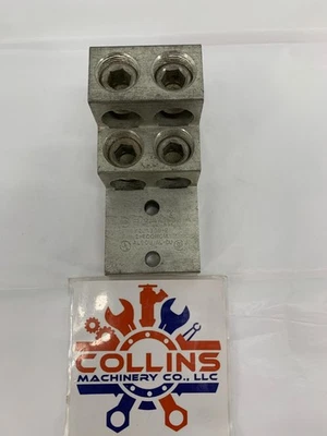 Burndy K22A36U-2 Aluminum Mechanical Terminal Lug Universal 2-Hole 2-AWG–600MCM - Image 1 of 4