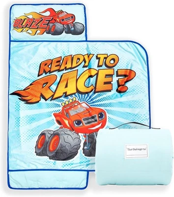 Alfombra para siestas ultra suave 46x20 para niños con almohada incorporada - Perfectas pijamadas y viajes Foto 1 de 4